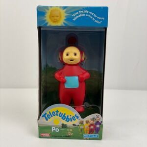Vintage 1998 Playskool Teletubbies Po Figure Toy Red Sealed Box